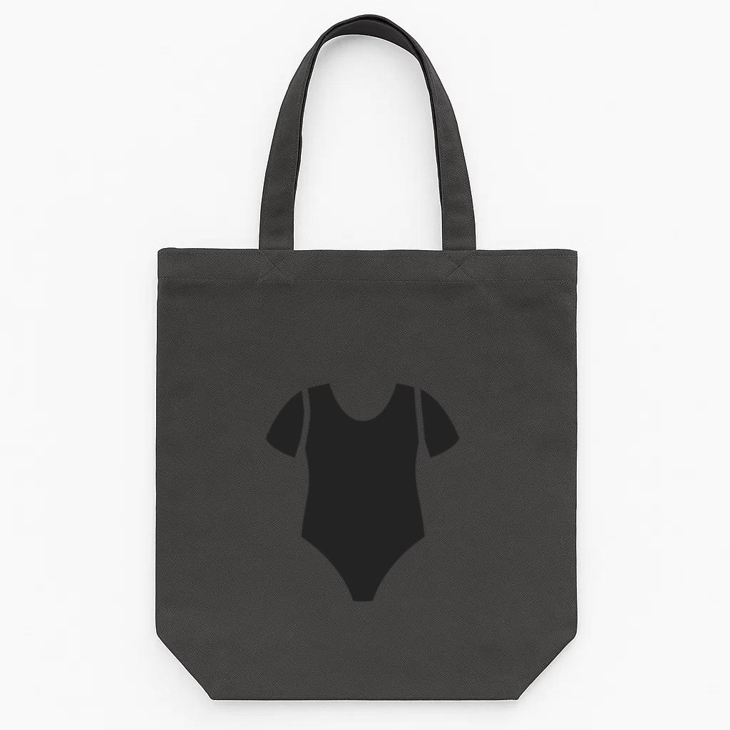 Ballet Leotard Cut Out Tote Canvas Bag