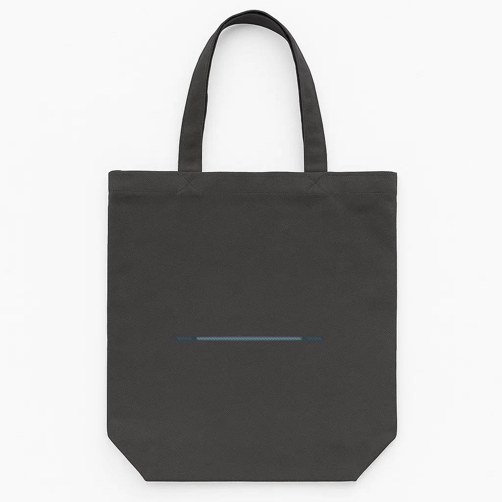 Barbell Bar Icon Tote Canvas Bag