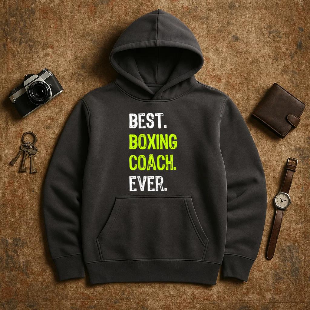 Best Boxing Coach Hoodie