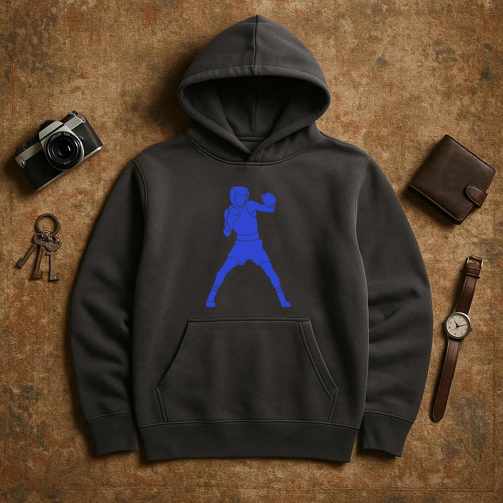 Boxer Blue Hoodie