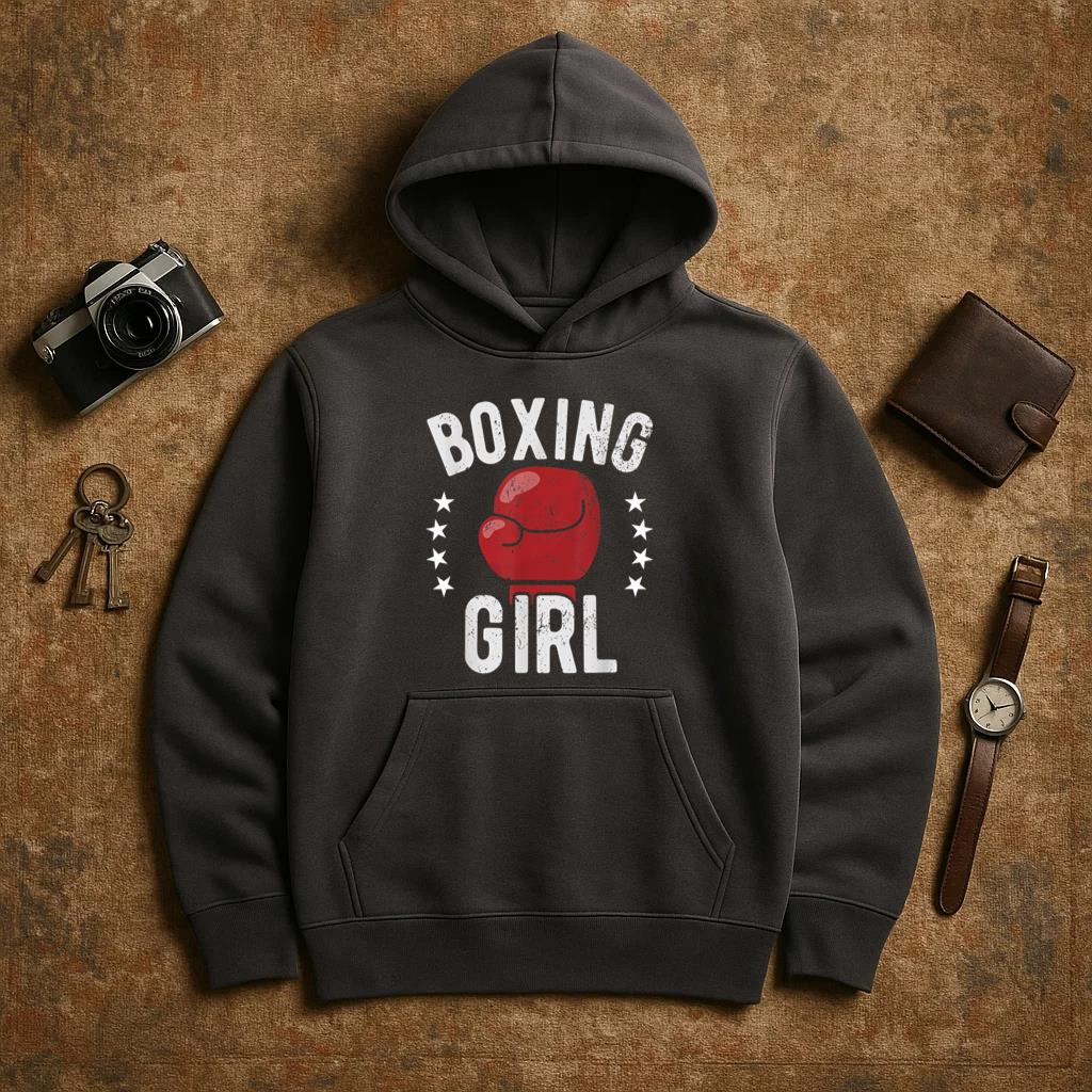 Boxing Girl Hoodie