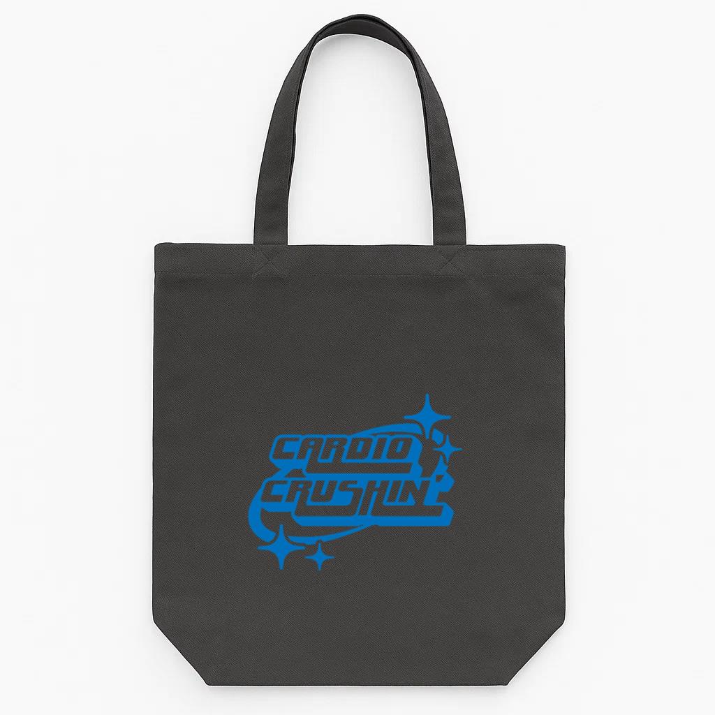 Cardio Crushin Design Tote Canvas Bag