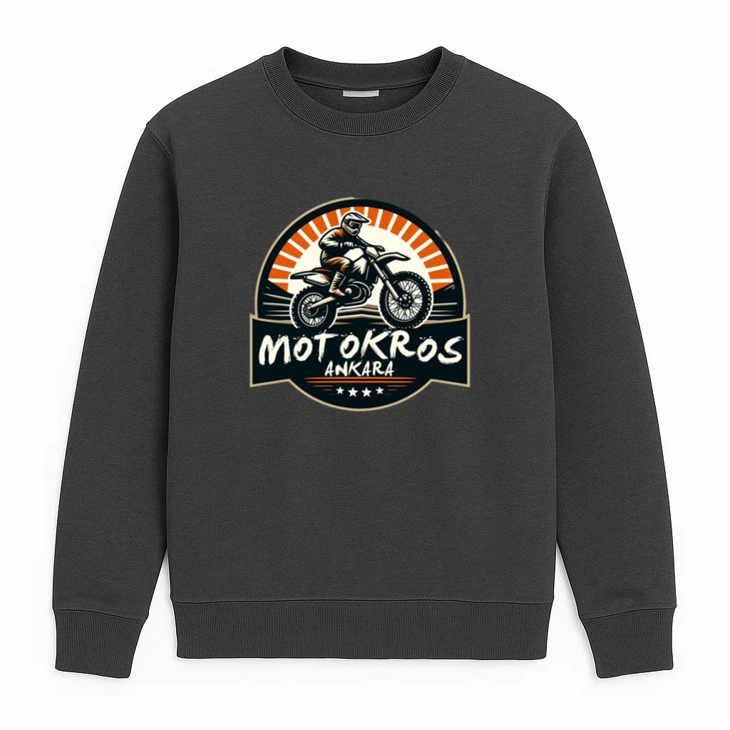 Hiker Motorbike Confident Minimal Sweatshirt