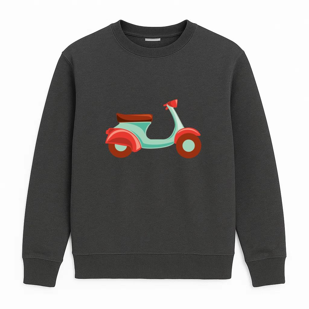 Hipster Scooter Sweatshirt
