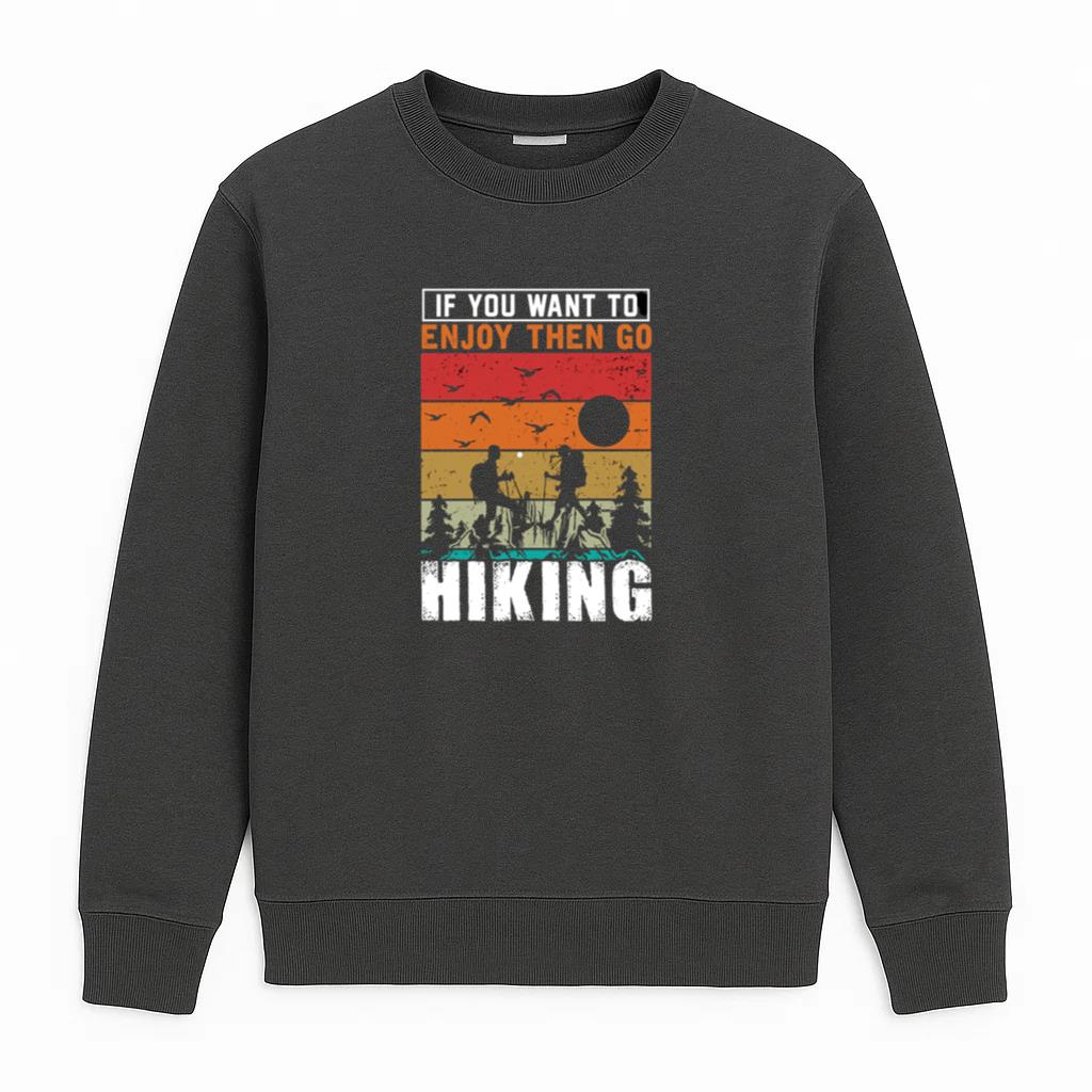 Man Motorbike Curious Minimal Sweatshirt