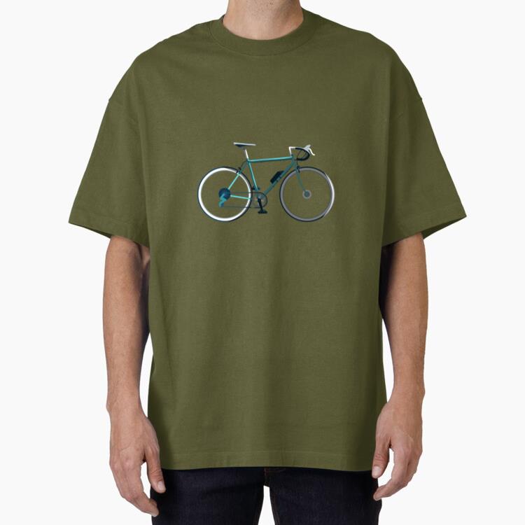 Racing Bicycle Icon Oversized T-Shirt