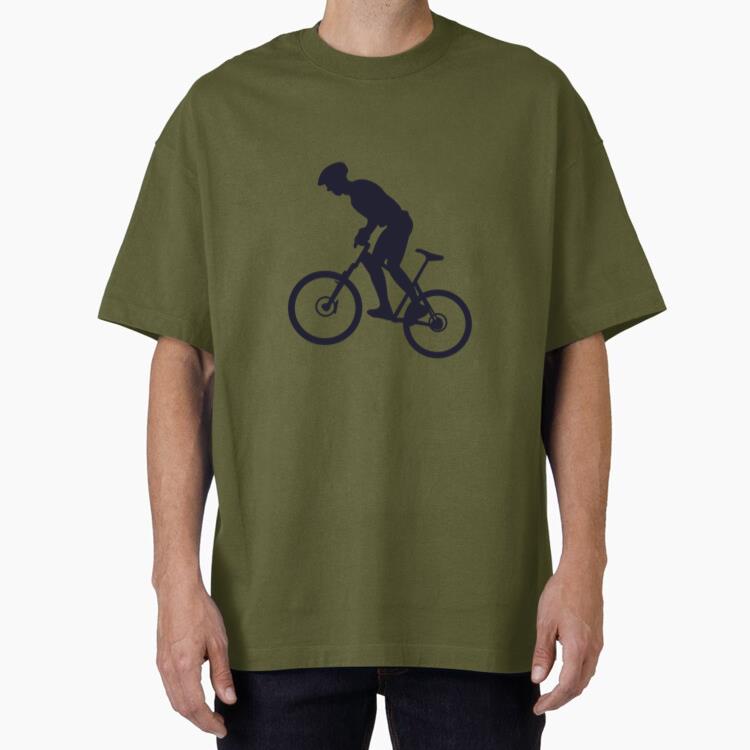 Riding Mountain Bike Oversized T-Shirt